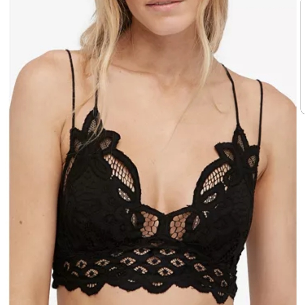 Free People Adella Lace Bralette